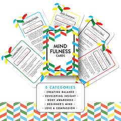 Allura & Arcia mindfulness cards with durable large-format design.