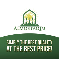 Almostaqim Educational Prayer Mat for Kids built-in compass aligns direction during prayer.