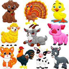 ALNETI fridge magnets cat and dog for toddler play and bright fridge decor.