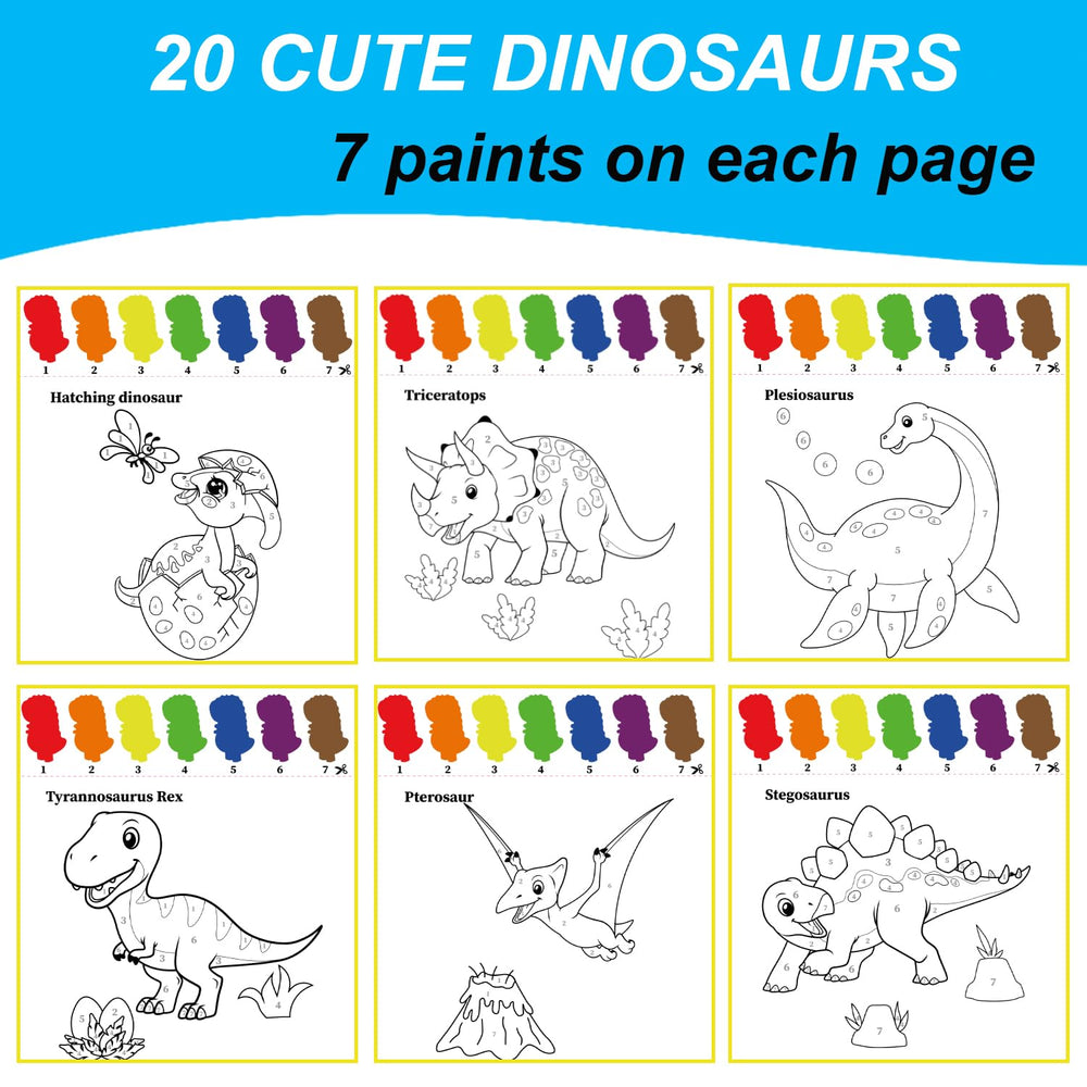 ALNETI tear-out pages showcase Dino art for quick sharing.