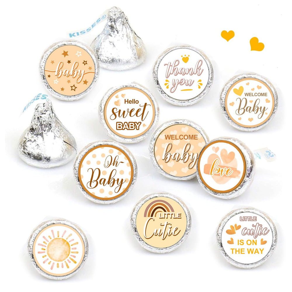 ALodr boho sticker set adds charm to gift bags and boxes.