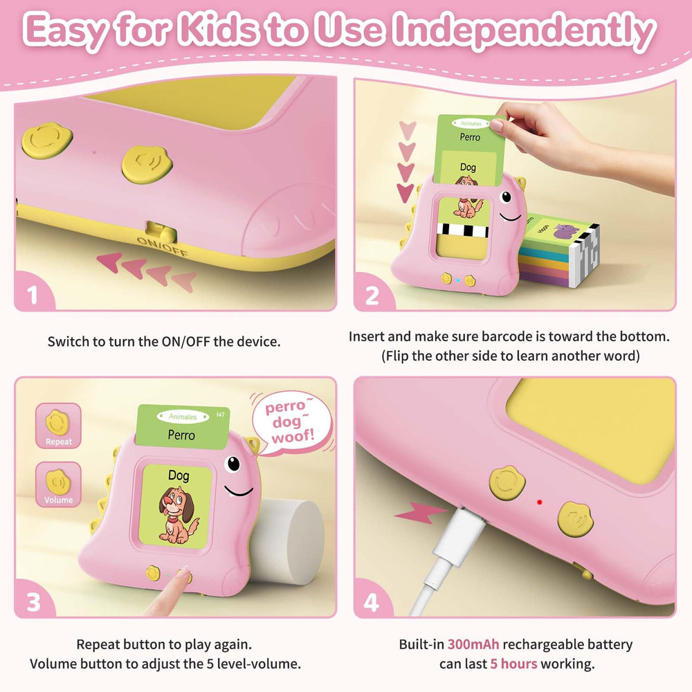 Wrist strap and compact design aid travel with Alotwan flash cards.