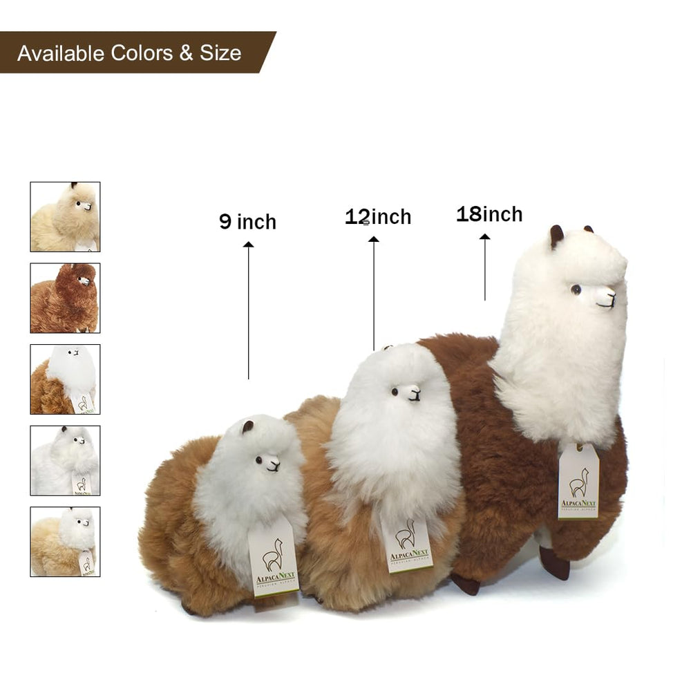AlpacaNext soft eyes and ears create gentle child-friendly play.