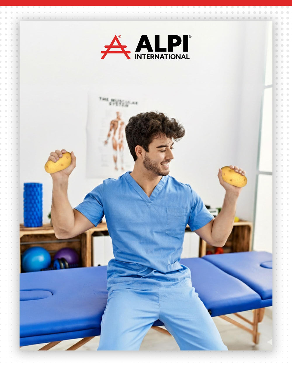 ALPI Playful desk accessory potato brightening spaces during work