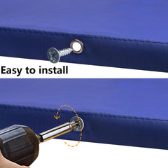 Alpurple swing tarp waterproof coating detail emphasizes weatherproofing
