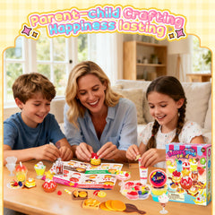Alritz blueberry drinks craft: colorful beverages fuel pretend café games.