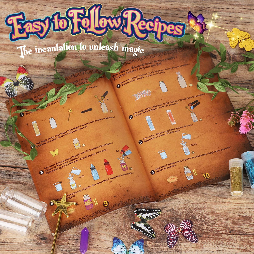 Alritz Potion recipes and steps guide simplify crafting for kids.