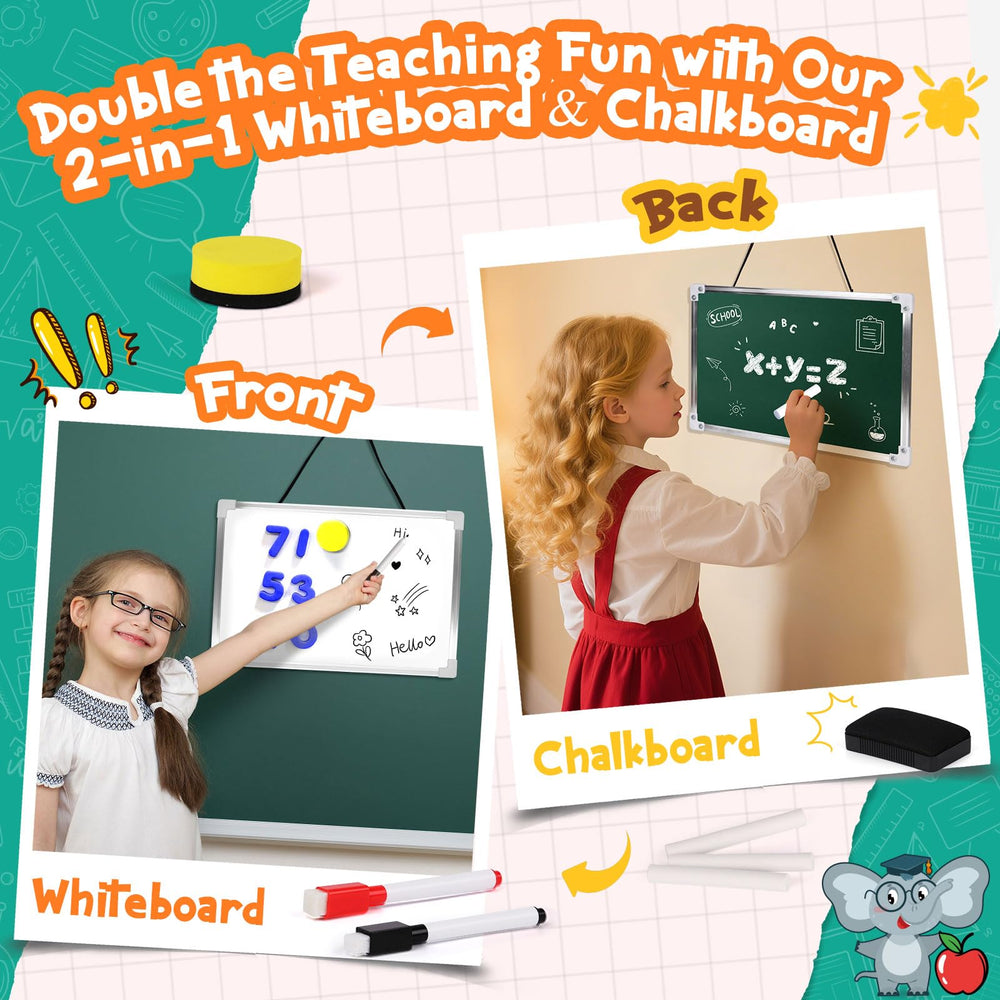 Alritz learning clock and posters enhance time-telling during play