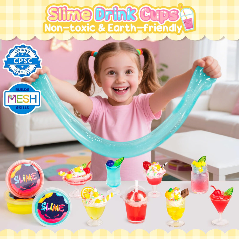 Alritz two empty cups: customizable dessert making for kids.