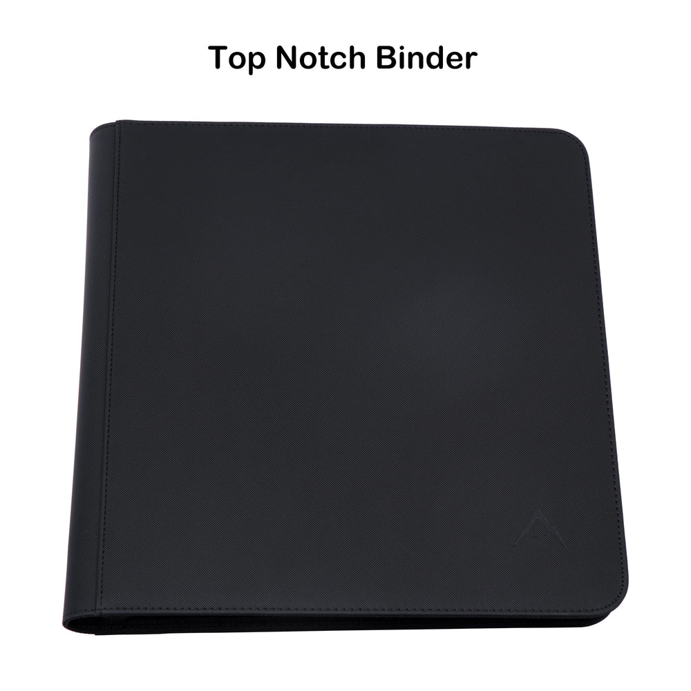 Alteagle binder low-friction black backing for crisp pocket separation