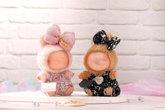 ALTRJO Doll Outfit Fabric Closeup shows premium stitching and texture