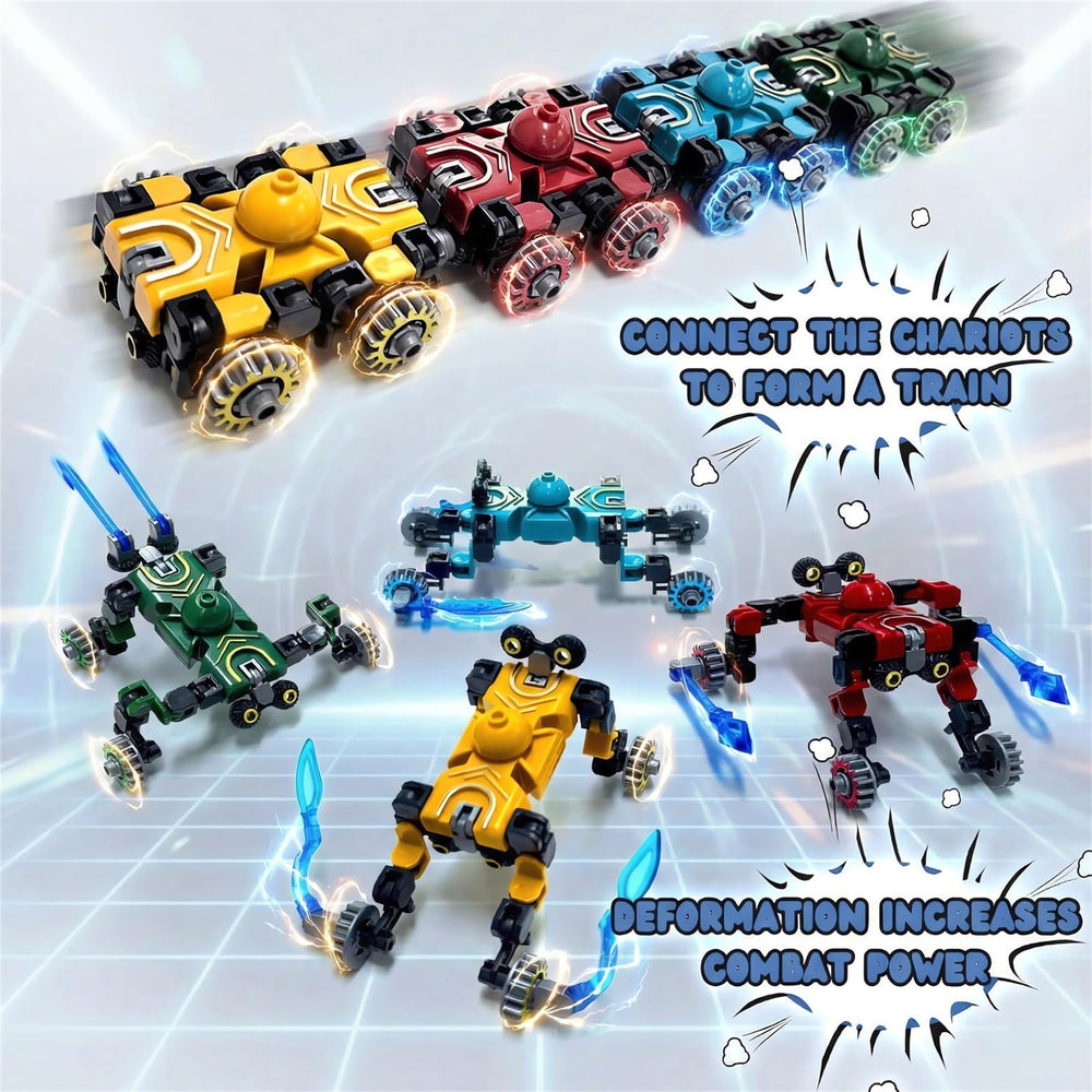 Altuco 4-pack transformable fidget spinner train-assembly demonstrating connect-and-spin group fun