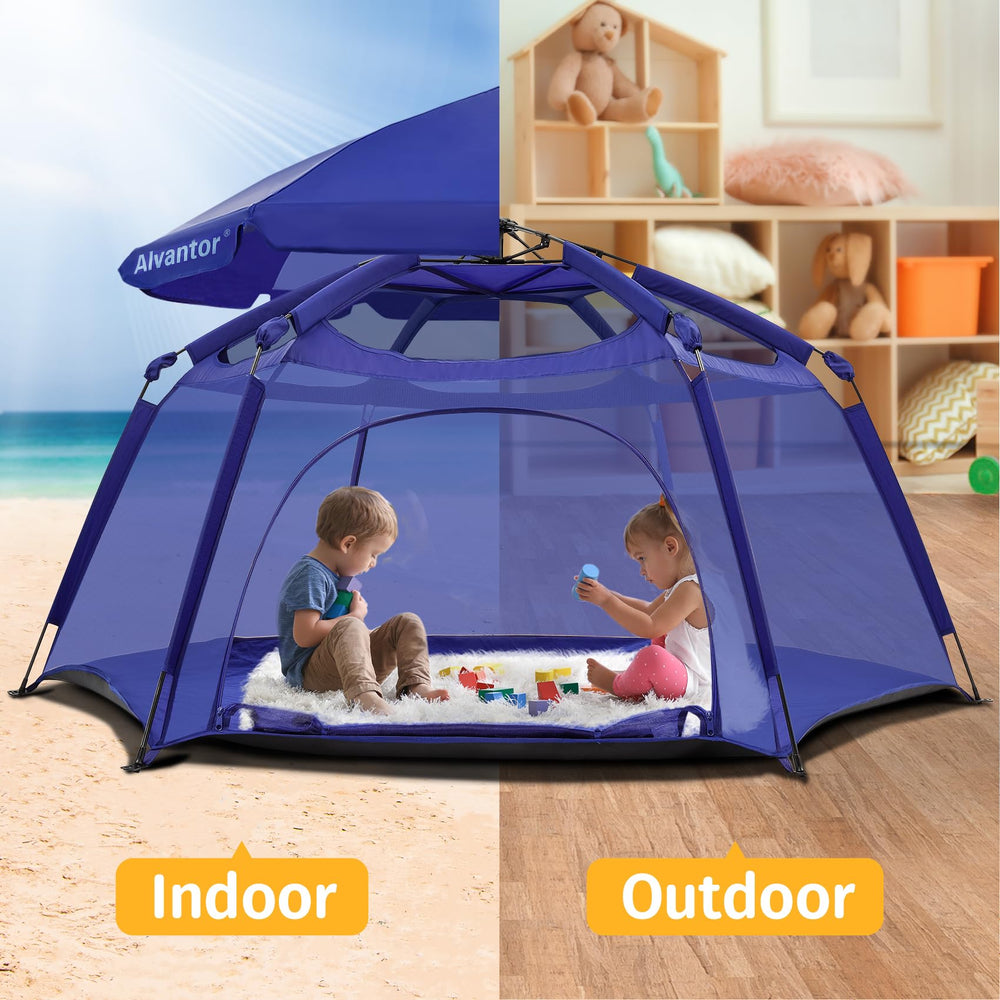 Alvantor tent features good ventilation for kid comfort