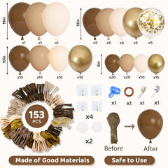 Amandir 18-inch balloons showcase bold neutral backdrop for photos