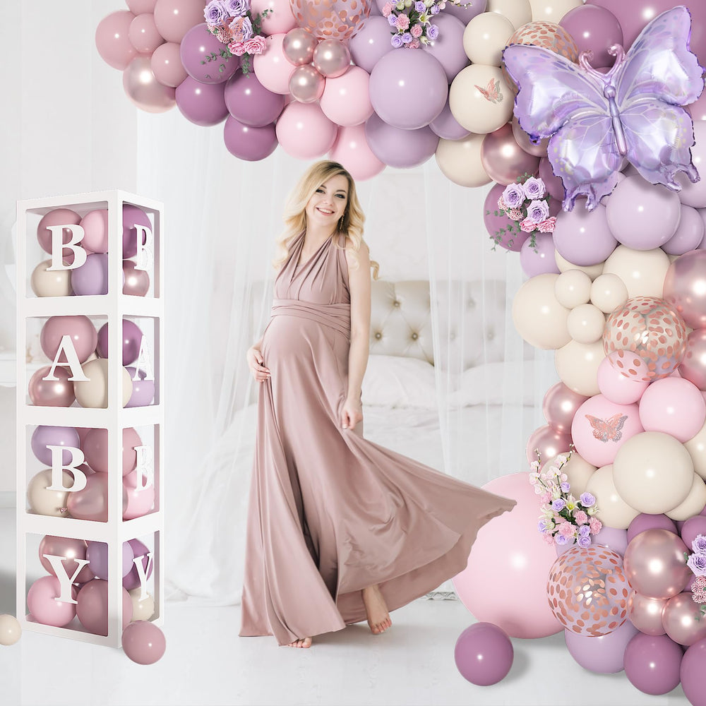 Amandir 5-inch lavender pink balloons for cute table accents