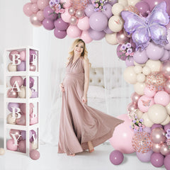 Amandir 5-inch lavender pink balloons for cute table accents