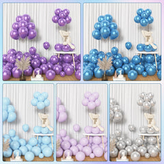 Amandir balloon tools and ribbon help you attach and finish the garland
