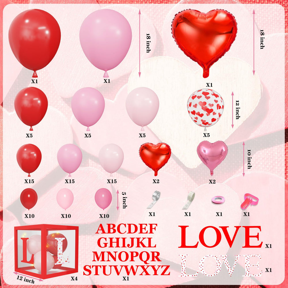 Amandir love boxes with lights add warm ambience for proposals