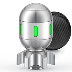 Amarlozn Atomic Bomb Spinner glow-in-the-dark finish enhances desk focus.