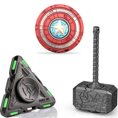 Amarlozn hammer fidget spinner side view for focused breathing and stress relief