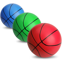 Amarlozn mini foam basketball 5in for over-door hoops, safe on walls.