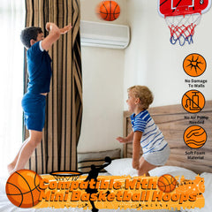 Amarlozn pool hoop ready mini basketball for poolside fun