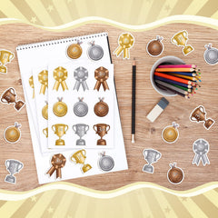 AmazingSpark metallic colors enhance excitement during learning milestones.