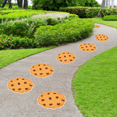 AmazingSpark milk and cookies decal for birthday parties, playful cookie motif enhances photo areas.