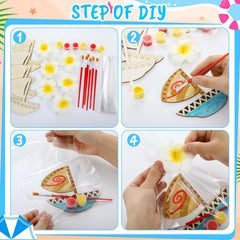 AmazingSpark mini watercolor paint set with brushes for budding artists