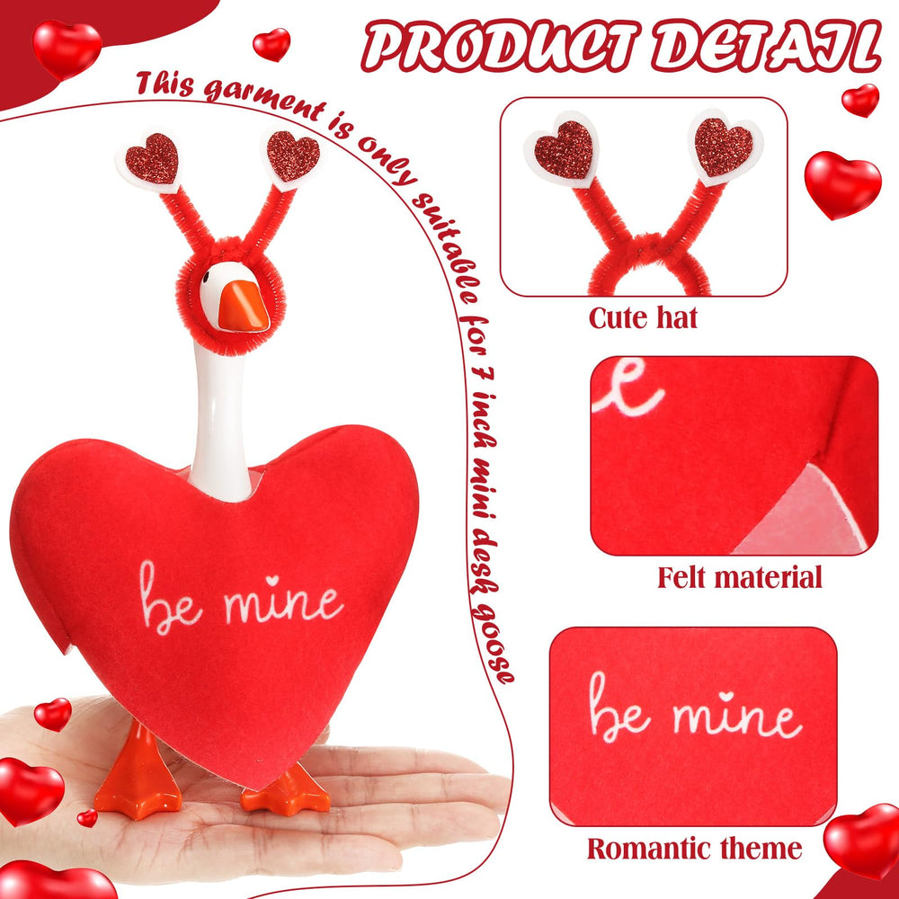 AmazingSpark seven-inch goose-statue-key-holder transforms desks with cute Valentine flair