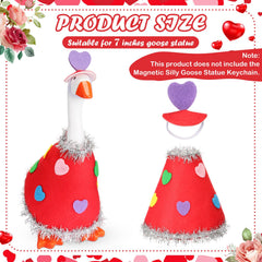AmazingSpark Valentine headwear adds charming detail to your goose display.