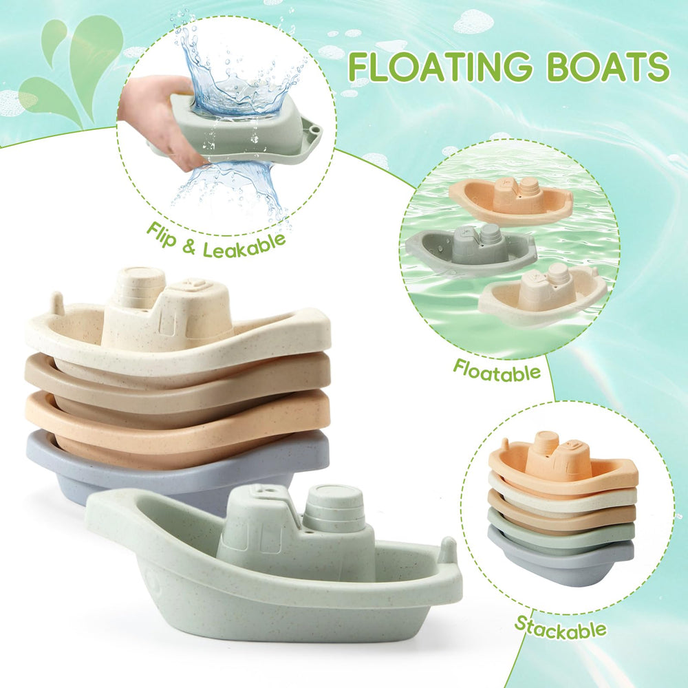 AMCHSURI water-jet bath toy releases streams for interactive tub time