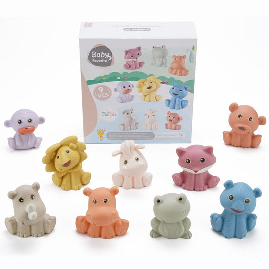 AMCHSURI monkey bath toy floats, inviting bath-time play and motor skill practice.