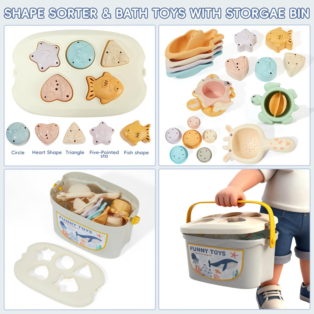 AMCHSURI mold-free materials ensure safe, durable bath time toys