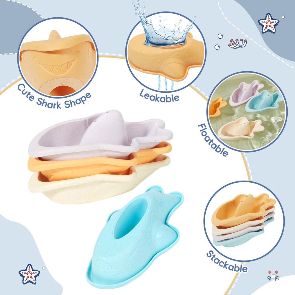 AMCHSURI shape sorter toys show colors and matching holes