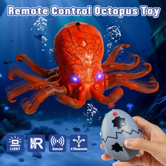 AMCHSURI octopus displaying wave-like movement across a desk