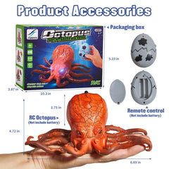 AMCHSURI blue-eyed octopus toy ideal for gifts and tricks