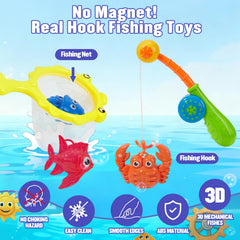 AMCHSURI fishing net helps little ones scoop toys with gentle, confident movements.
