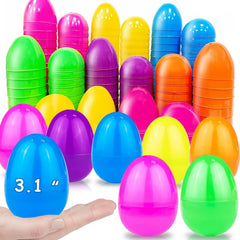 AMENON 3.1-inch jumbo Easter egg in green, ideal for colorful outdoor egg hunts