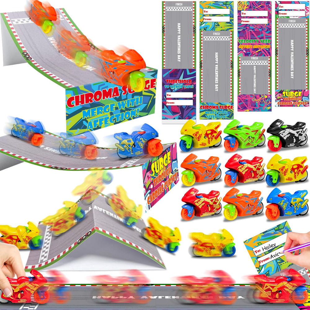 AMENON classroom exchange-ready set simplifies Valentine party favors.
