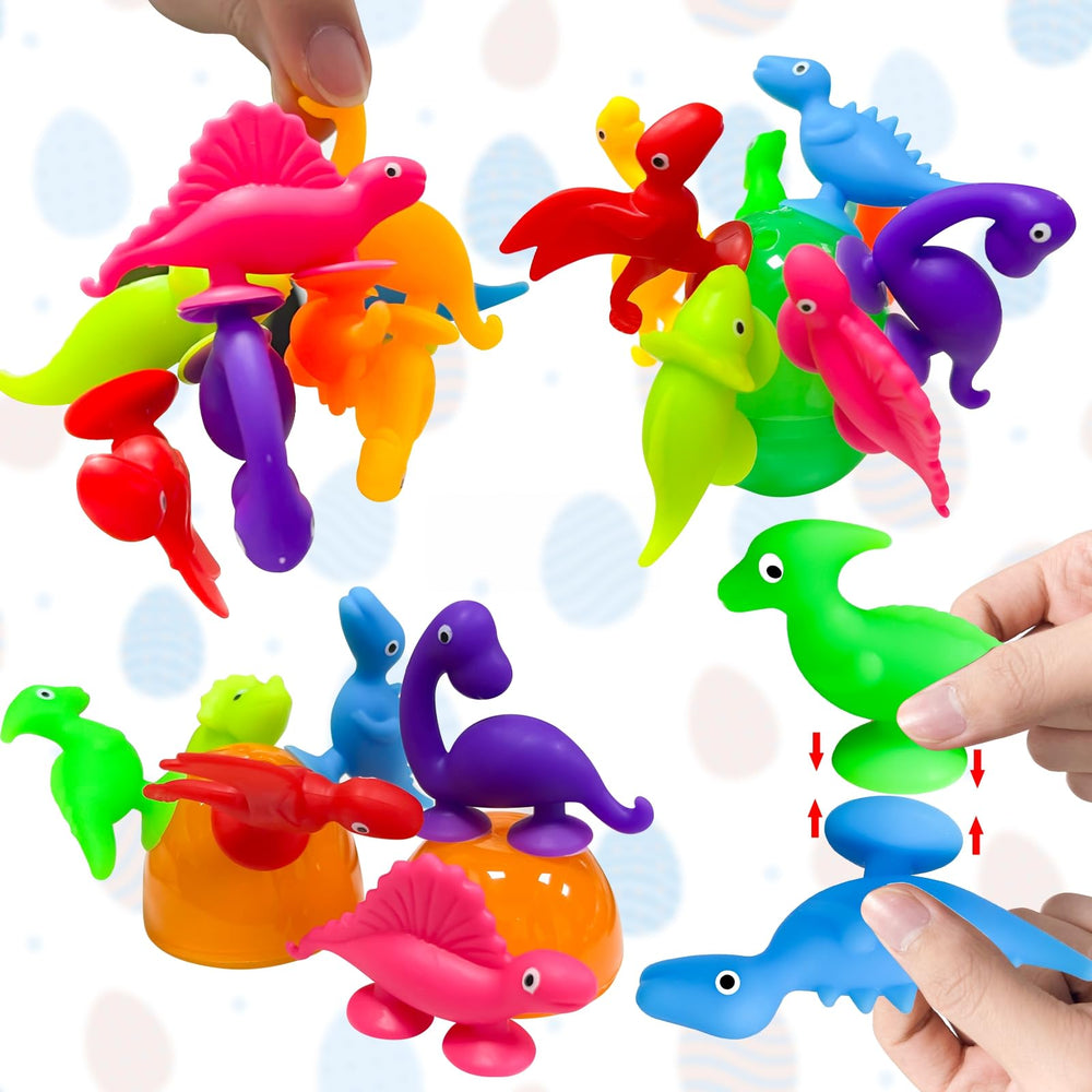 AMENON colorful dinosaur toys for learning and imaginative play