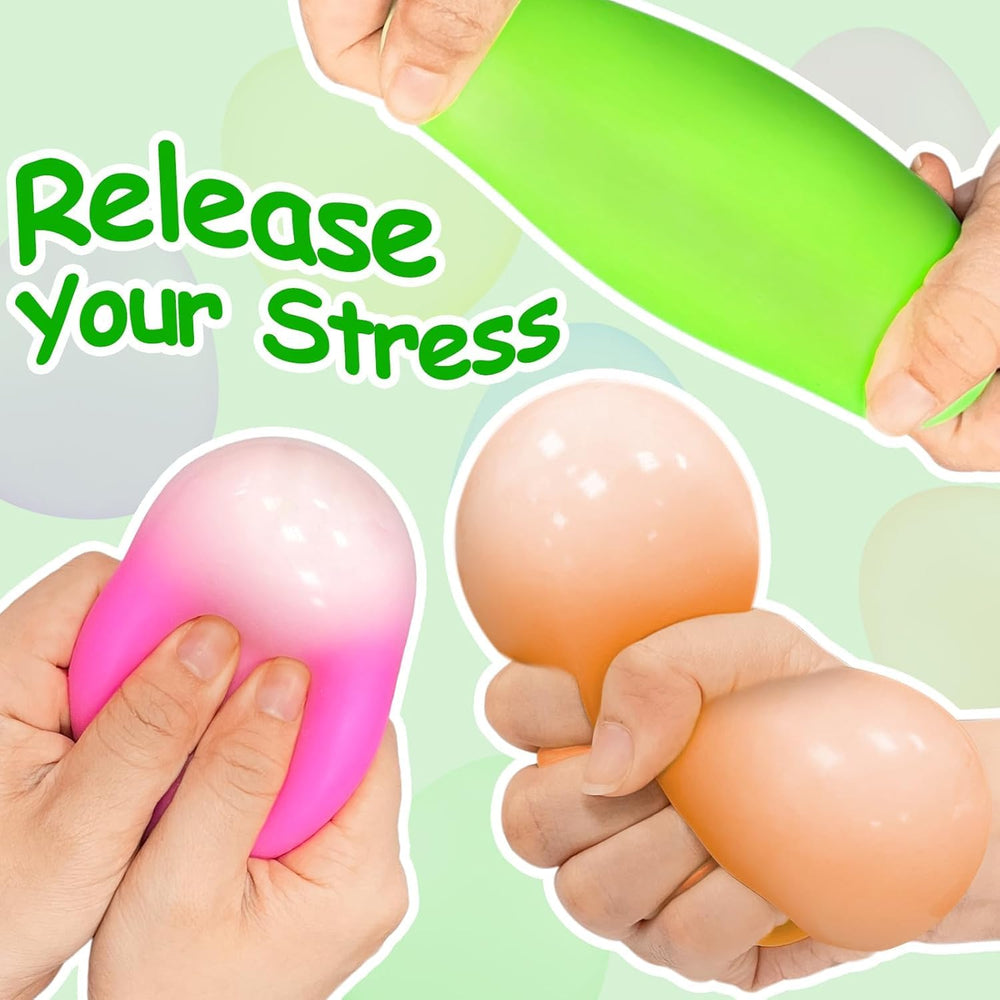 AMENON purple stress ball for kids' Easter activities and rewards