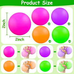 AMENON rose red stress ball for Easter eggs and sensory play
