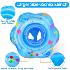 AMENON two air valves enable quick inflation and secure setup before swimming.
