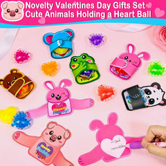 AMENON Valentine's Day card included for kids to write To From notes.