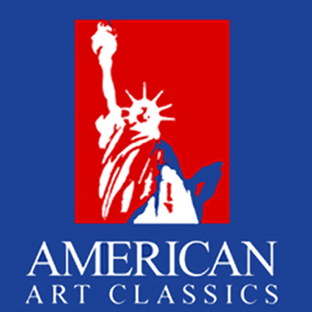 American Art Classics back printing closeup highlighting symmetry and finish