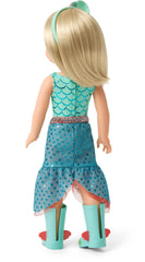 Light-pink underwear completes Camille mermaid outfit