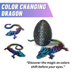 Amerimaker dragon color-change showcases dynamic visuals during hands-on play.