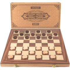 AMEROUS built-in storage keeps all pieces neatly organized.