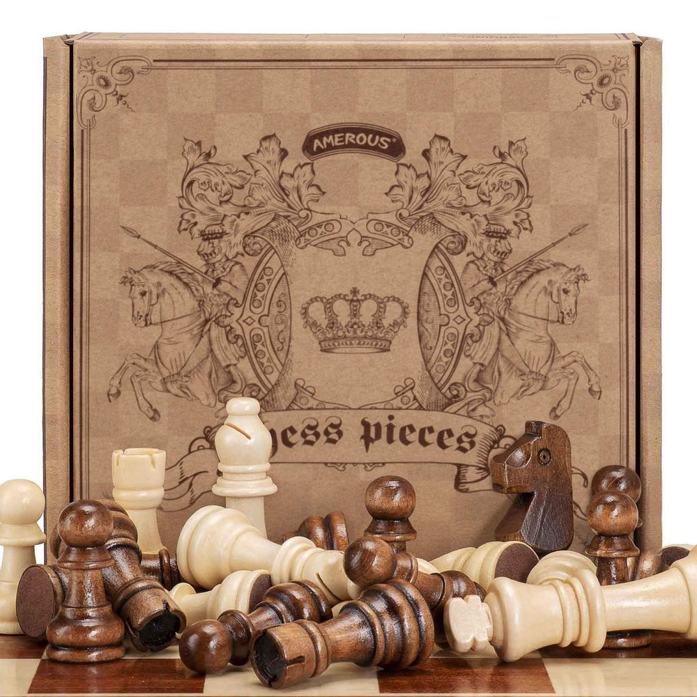 AMEROUS 32 piece set compatible with standard boards